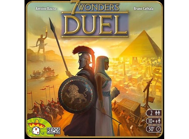 7 Wonders Duel Brætspil 